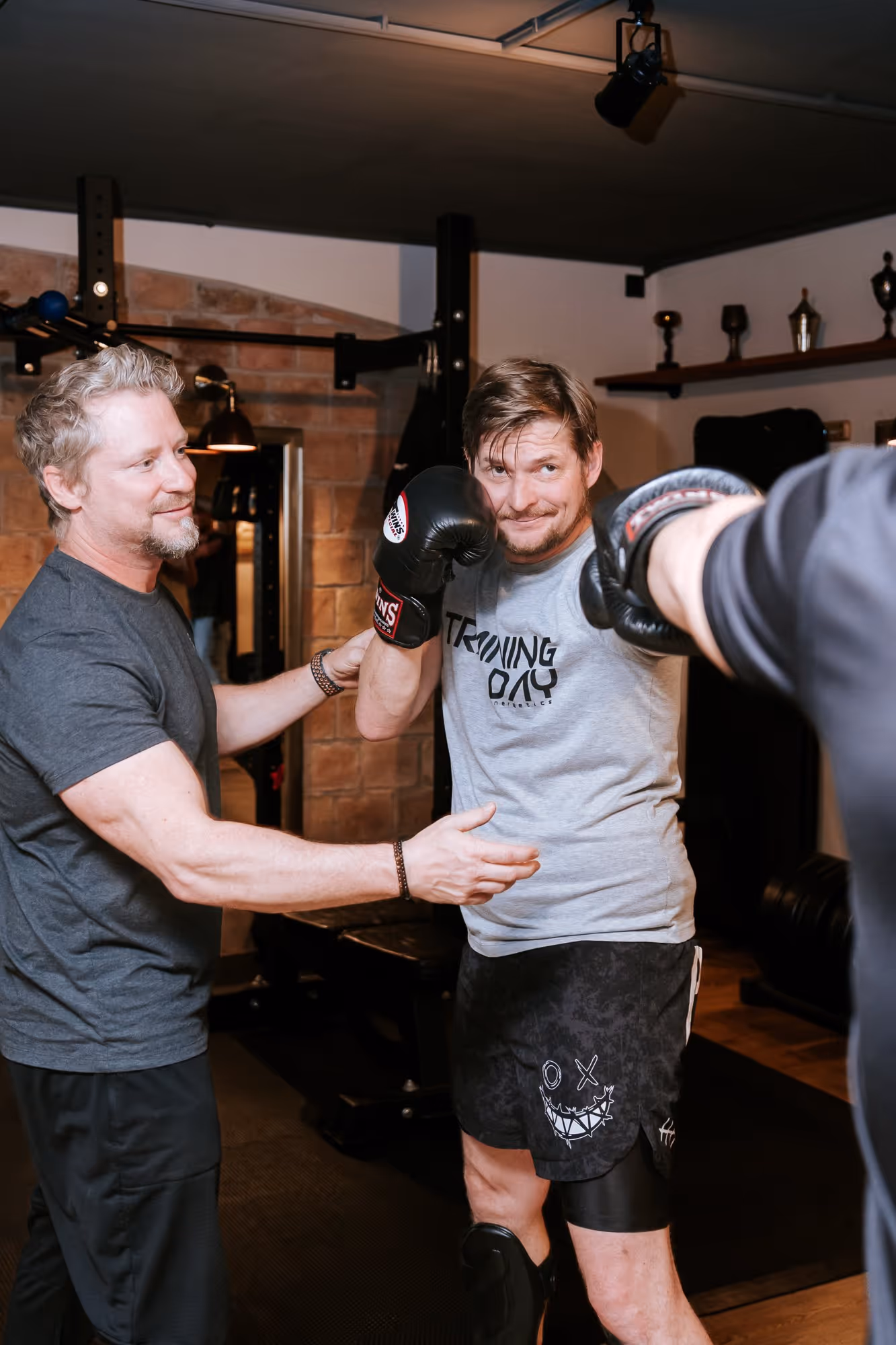 Trainingseinheit im Studio